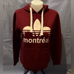 Montréal Burgundy Hoodie